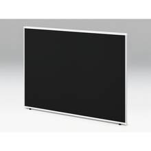 CZRデスク フロントロングパネル W1600用 机上450 布地FR CZR-161WBR-9W2 ［W9×オフブラック］