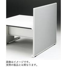CZRデスク エンドロングパネル 両面 D1600用 机上450 布地FR CZR-161XHR9Q8W9 ［W9×W9×ピスタチオグリーン］