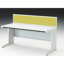 CZRデスク 机上フロントパネル W1600用 机上320 布地FR CZR-163WBR-9L9 ［W9×セージグリーン］