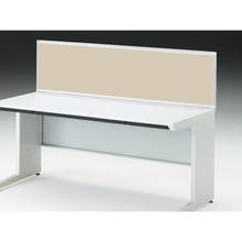 CZRデスク 机上フロントパネル W1600用 机上450 布地C CZR-164WBC-9F6 ［W9×グレイッシュブラウン］