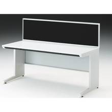 CZRデスク 机上フロントパネル W1600用 机上450 布地FR CZR-164WBR-9W2 ［W9×オフブラック］