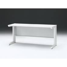 CZRデスク 平机 CZR-166JAC-9W9 センター引出しなし L脚 W1600× D600 [ 本体: ホワイトW・天板: W9 / ホワイトW]