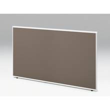 CZRデスク フロントロングパネル W1800用 机上320 布地FR CZR-180WBR-9K3 ［W9×シュガーブラウン］