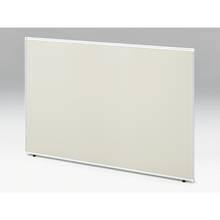 CZRデスク フロントロングパネル W1800用 机上450 布地FR CZR-181WBR-9H9 ［W9×エクリュベージュ］
