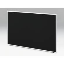 CZRデスク フロントロングパネル W1800用 机上450 布地FR CZR-181WBR-9W2 ［W9×オフブラック］