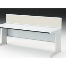 CZRデスク 机上フロントパネル W1800用 机上320 布地FR CZR-183WBR-9H9 ［W9×エクリュベージュ］