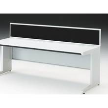 CZRデスク 机上フロントパネル W1800用 机上320 布地FR CZR-183WBR-9W2 ［W9×オフブラック］