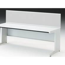 CZRデスク 机上フロントパネル W1800用 机上450 布地FR CZR-184WBR-9C6 ［W9×ライトグレー］