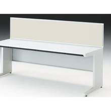 CZRデスク 机上フロントパネル W1800用 机上450 布地FR CZR-184WBR-9H9 ［W9×エクリュベージュ］