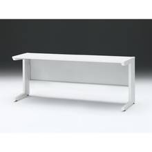 CZRデスク 平机 CZR-186JAC-9W9 センター引出しなし L脚 W1800× D600 [ 本体: ホワイトW・天板: W9 / ホワイトW]