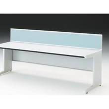 CZRデスク 机上フロントパネル W2000用 机上320 布地FR CZR-203WBR-9S4 ［W9×ターコイズブルー］