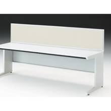 CZRデスク 机上フロントパネル W2000用 机上450 布地FR CZR-204WBR-9H9 ［W9×エクリュベージュ］