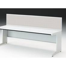 CZRデスク 机上フロントパネル W2000用 机上450 不織布FY CZR-204WBY-9C7 ［W9×ホワイトグレー］