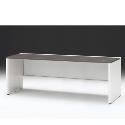 CZRデスク 平机 CZR-207JAPC-981 センター引出しなし パネル脚 W2000× D700 [ 本体: ホワイトW・天板: 81 / アッシュドオークD]