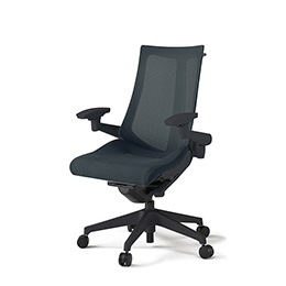 アクトチェア KG-477JVH-T1W2 プレーンメッシュバック ハイバック 樹脂脚 アジャスタブル肘 ランバーサポートなし ハンガー  ［T1×W2/オフブラックW］