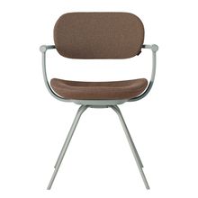 ［ 公式ストアモデル ・ 組立式 ] バーテブラ03 （vertebra03） 4本脚 （ 座面回転 ） KG-855SD-L4K2C 本体 :  L4 / ペールオリーブ ［ SD張地 : K2 / アンバー ]