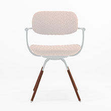 バーテブラ03 カバーリング スチール脚用カバー ケーブル柄 KGP-83-BCF2 ［ ブラウン ]