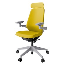 ノートチェア KJ-137PVE1GNU5 エクストラハイバック 可動肘 ランバーサポートなし 抗ウイルス加工 プレーンクロスバック ナイロン双輪キャスター