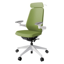 ノートチェア KJ-137PVX1W9Q7 エクストラハイバック 可動肘 ランバーサポートなし ハンガー付 抗ウイルス加工 プレーンクロスバック ナイロン双輪キャスター