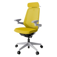 ノートチェア KJ-157JVX1GNU5 エクストラハイバック 可動肘 ランバーサポート付 ハンガー付 抗ウイルス加工 プレーンメッシュバック ナイロン双輪キャスター