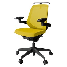 ノートチェア KJ-187JVH1T1U5 ローバック 可動肘 ランバーサポートなし ハンガー付 抗ウイルス加工 プレーンメッシュバック ナイロン双輪キャスター