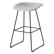 リフェルト 座ヌード ハイスツール 脚/ブラック