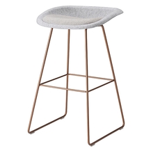 リフェルト 座クッション ハイスツール 脚/カッパー