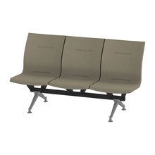 ウェイティングSL 3連 肘なし 突板バック