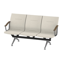 ウェイティングSL 3連 外肘肘付 突板バック