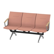 ウェイティングSL 3連 外肘肘付 突板バック