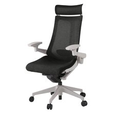 アクトチェア KG-457JEEM1GNT1 テクスチャードメッシュ エクストラハイバック 樹脂脚 アジャスタブル肘 ランバーサポート  抵抗付ウレタン双輪キャスター ［GN×T1/ブラックT］