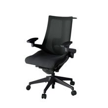 アクト2 KJ-457JVH-T1T1メッシュバック テクスチャード ランバーサポート可動肘 ハンガーナイロンキャスター[ ベースカラー: T1 張地カラー: T1 / ブラック  ]