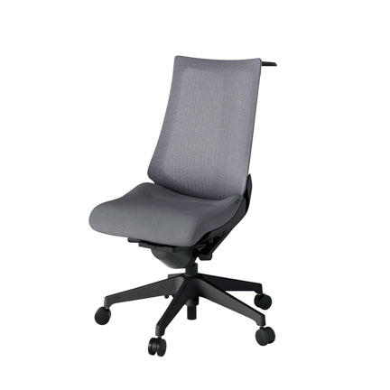 アクト2 KJ-470JEH-T1T3 メッシュバック テクスチャード ハンガーナイロンキャスター[ ベースカラー: T1 張地カラー: T3 / ダークグレー  ]