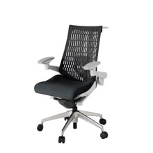 アクト2 KJ427SAHZNT1T1エラストマバック テクスチャード ランバーサポート可動肘 ハンガーナイロンキャスター [ ベースカラー: T1 張地カラー: T1T1 / ブラック  ]