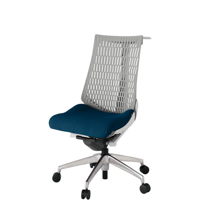 アクト2 KJ440PSHZNB2T6 エラストマバック プレーン ハンガーナイロンキャスター[ ベースカラー: ZN 張地カラー: B2 / ネイビーブルー  ]