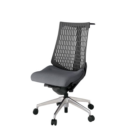 アクト2 KJ440SAHZTT3W2 エラストマバック テクスチャード ハンガーナイロンキャスター[ ベースカラー: ZT 張地カラー: T3W2 / ダークグレー  ]