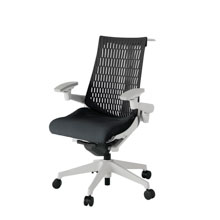 アクト2 KJ447SAHGNT1T1エラストマバック テクスチャード 可動肘 ハンガーナイロンキャスター[ ベースカラー: T1 張地カラー: T1T1 / ブラック  ]