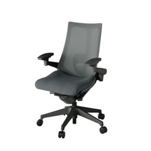 【 公式ストア限定モデル 】 アクト2 KJ457JV-W2C3C メッシュバック 可動肘 ナイロンキャスター [ベースカラーW2 / オフブラックW ・張地カラー C3 / ダークグレーC ]