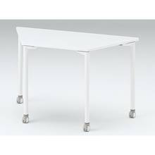 アクティブフィールドSC 台形 テーブル 5号 H70cm ［W9/ホワイトW］