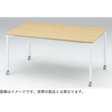 アクティブフィールドSC 長方形 テーブル 4号 H64cm ［W9/ホワイトW］