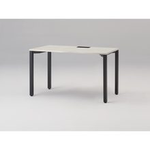 アクトリンク パーソナルテーブル アジャスター脚 W1200×D600×H720　JP-1206HWA-TH　［TH：天板 61/アッシュドパインL×脚 T1/サテンブラックT］