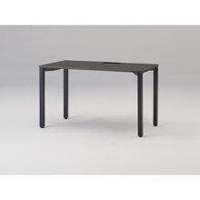 アクトリンク パーソナルテーブル アジャスター脚 W1200×D600×H720　JP-1206HWA-TR　［TR：天板 81/アッシュドオークD×脚 T1/サテンブラックT］