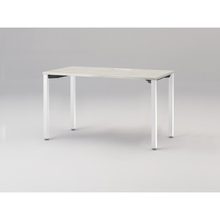 アクトリンク パーソナルテーブル アジャスター脚 W1200×D600×H720　JP-1206HWA-WH　［WH：天板 61/アッシュドパインL×脚 W9/ホワイトW］