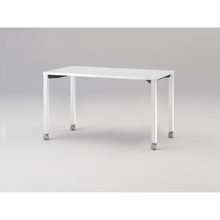 アクトリンク パーソナルテーブル キャスター脚 W1200×D600×H720　JP-1206HWC-WL　［WL：天板 W9/ホワイトW×脚 W9/ホワイトW］