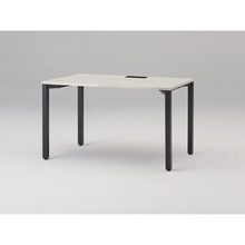 アクトリンク パーソナルテーブル アジャスター脚 W1200×D700×H720　JP-1207HWA-TH　［TH：天板 61/アッシュドパインL×脚 T1/サテンブラックT］