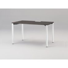 アクトリンク パーソナルテーブル アジャスター脚 W1200×D700×H720　JP-1207HWA-WR　［WR：天板 81/アッシュドオークD×脚 W9/ホワイトW］