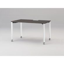 アクトリンク パーソナルテーブル キャスター脚 W1200×D700×H720　JP-1207HWC-WR　［WR：天板 81/アッシュドオークD×脚 W9/ホワイトW］