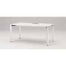 アクトリンク パーソナルテーブル アジャスター脚 W1600×D800×H720　JP-1608HWA-WL　［WL：天板 W9/ホワイトW×脚 W9/ホワイトW］