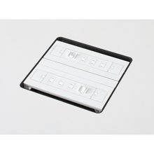 アクトリンク/オプション 電源×3口+集中スイッチ付コンセント　JPA-310U-W9　［W9/ホワイトW］