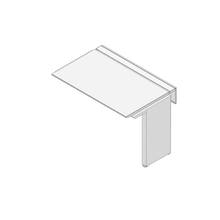 アフィーノ ワークベンチ JVB-1207TLM1-NS 片面タイプ 連増セット 木製脚 W1200×D700 ［天板：マットホワイト］